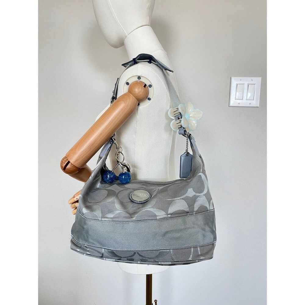 Coach Signature C Monogram Shoulder Bag
